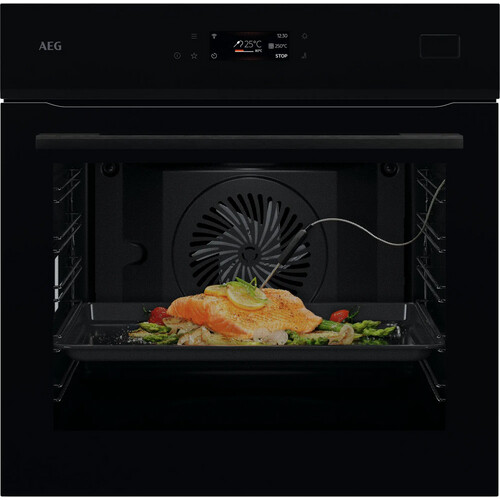 Aeg Nbb8s621ab Inbouw Stoomoven - Wi-fi - Steamify® - Airfry - Kinderbeveiliging - Led-display Met Touch Control - 70 Liter - Zwart | Nieuw (outlet) Tweedehands