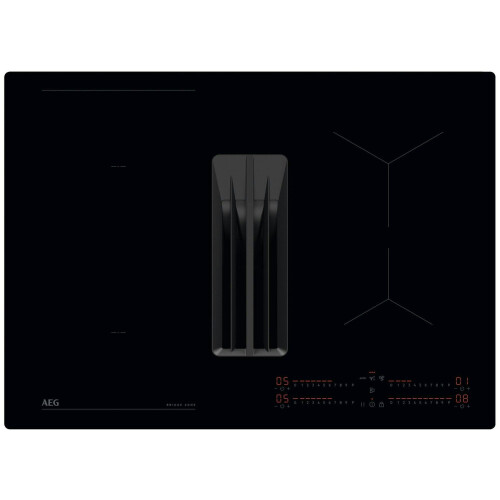 AEG NCH74B01CB - Inductiekookplaat - 70cm - 4 zones - A+ - Recirculatie - H²H - Afgeronde rand Tweedehands