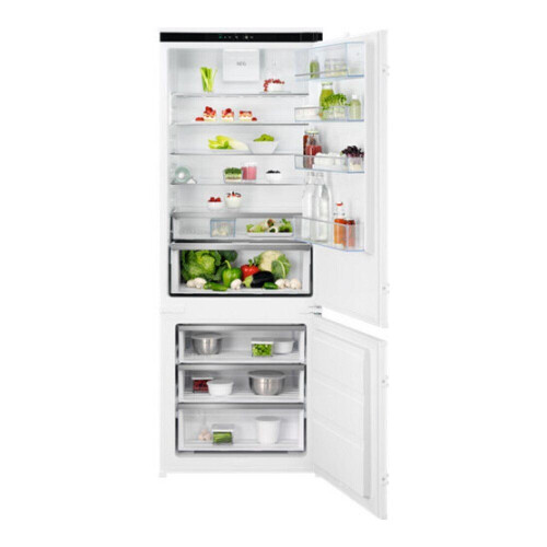 AEG NSC7G751ES - Koel/vriescombinatie - NoFrost GreenZone - Wit Tweedehands