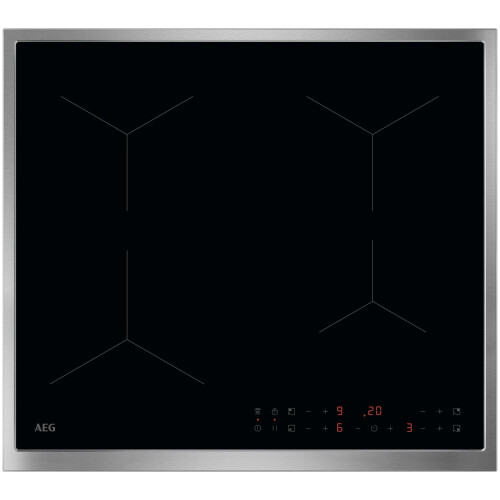 AEG OIN64A00XB - Inductiekookplaat - 4 zones powerbooster tiptoetsbediening