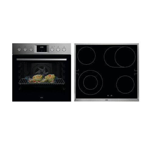 Aeg Oo10hsm Combi – Inbouw Oven Met Glaskeramische Kookplaat (4 Zones) – Surroundcook – 72l | Nieuw (outlet)