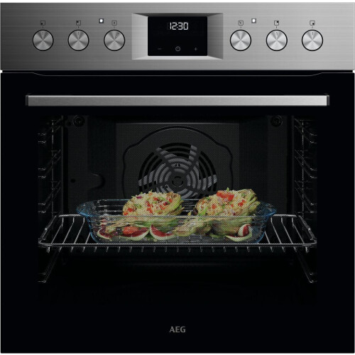 AEG OO10HSM - Inbouwset Oven HE604062XB + Kookplaat OU5AE20SM - 72L A+ RVS