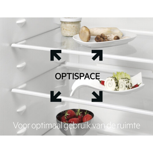Aeg Osk5o12es Inbouwkoelkast 1225 Cm – 208l Optispace Sleepdeur 34 Db | Nieuw (outlet)