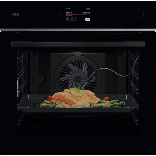 AEG Series 8000 TB8SB73ZAB - Inbouw Oven - 70 l - Hydrolytisch - Zwart Tweedehands