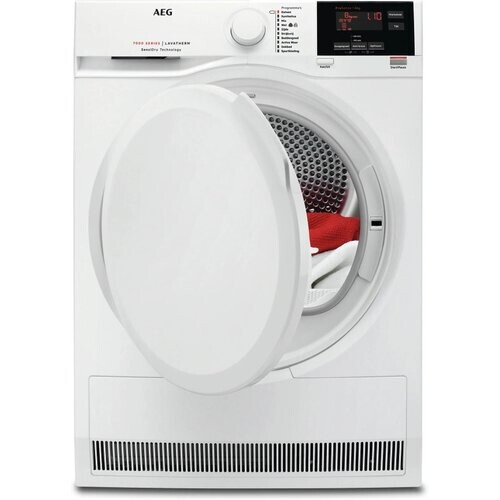 Aeg T7db83gp - Warmtepompdroger - 8 Kg - Prosense & Sensidry - 66 Db - Energieklasse A+ | Tweedehands (Refurbished) Tweedehands