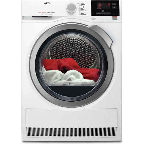 AEG T7DB83GS - Warmtepompdroger - 8 kg - Wit