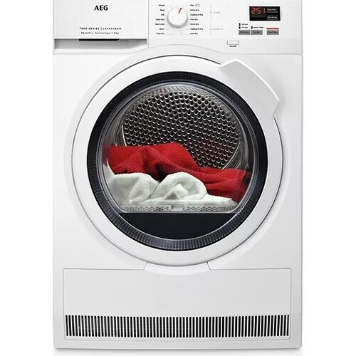 Aeg T7dbk841n - Warmtepompdroger - 8 Kg - Sensidry - 66 Db - Energieklasse A++ | Tweedehands (Refurbished) Tweedehands