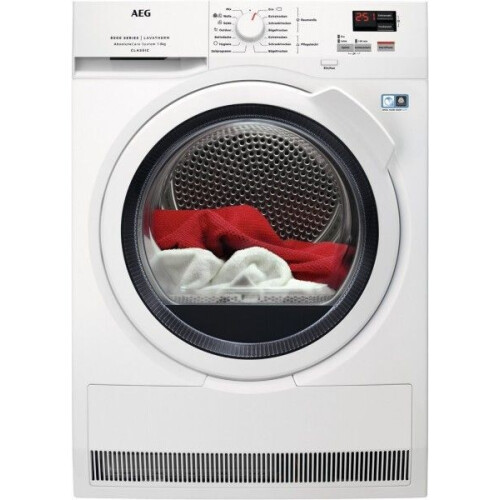 AEG T8DBC40689 - Warmtepompdroger - A+++ - 8 kg - Wit