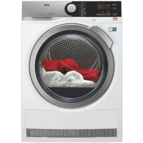 AEG T8DE84ES - Warmtepompdroger - 8 kg - ProTex plus - Zilver Tweedehands