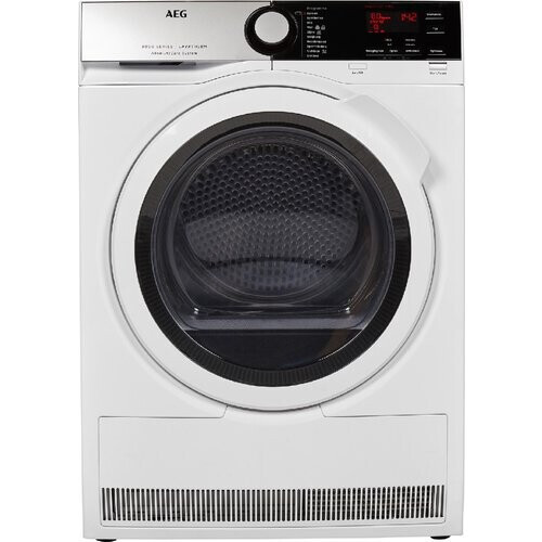 Aeg T8de84ew - Warmtepompdroger - 8 Kg - Prosense & Absolutecare - 66 Db - Energieklasse A++ | Tweedehands (Refurbished) Tweedehands