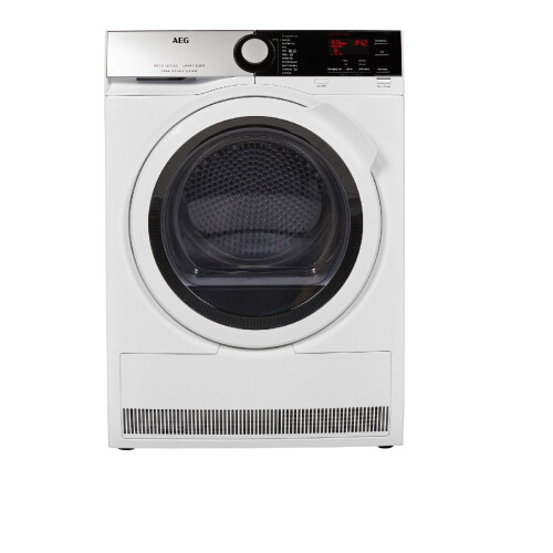 Aeg T8de84ew - Warmtepompdroger - 8 Kg - Prosense & Absolutecare - 66 Db - Energieklasse A++ | Tweedehands (Refurbished)
