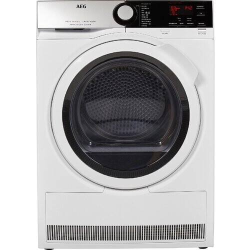Aeg T8de84ew - Warmtepompdroger - 8 Kg - Prosense & Absolutecare - 66 Db Tweedehands