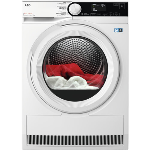Aeg Tr85cw84 - Warmtepompdroger - 8 Kg - Absolutecare - 66 Db - Energieklasse E | Nieuw (outlet) Tweedehands