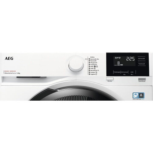 Aeg Tr8t60685 - Warmtepompdroger - 8 Kg - Absolutecare - 67 Db - Energieklasse C | Nieuw (outlet)