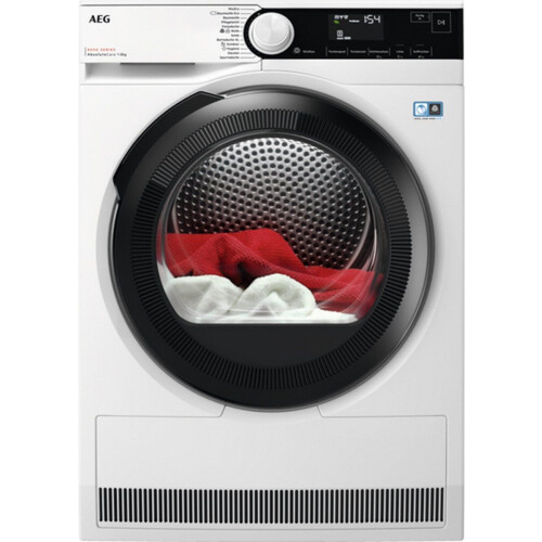 AEG Series 8000 TR8T70680 - Warmtepompdroger - 8 kg - Wit Tweedehands