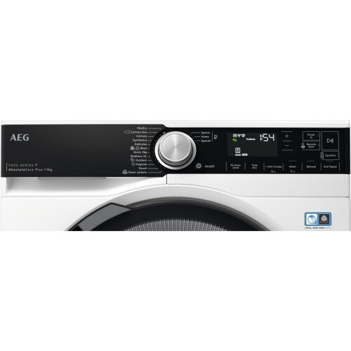 Aeg Tr959m6bc - Warmtepompdroger - 9 Kg - Absolutecare & 3dscan - 63 Db - Energieklasse A+++ | Nieuw (outlet)