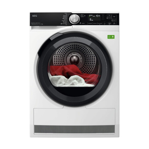 AEG TR9XW80880 - Warmtepompdroger 9 kg - Energieklasse A - SmartDry 3DScan Tweedehands