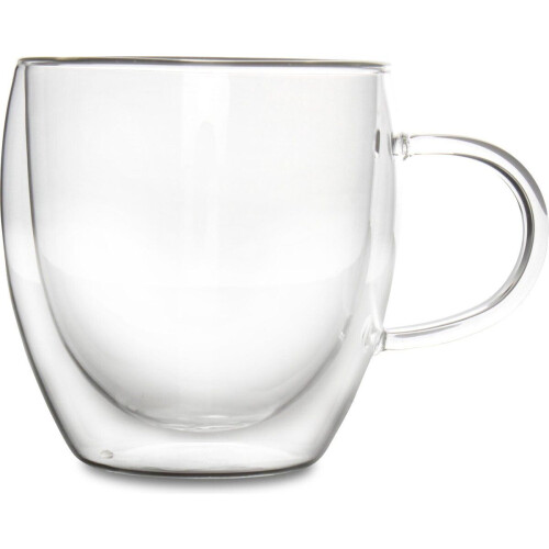 Aerts Kop met oor - dubbelwandig glas - 0.24 l - vaatwasser en magnetron veilig Tweedehands