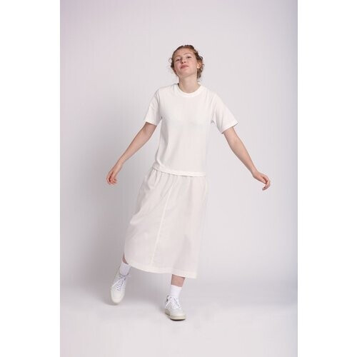 AFORA.WORLD dames vegan Jurk Sporty Tara Gebroken Wit Tweedehands