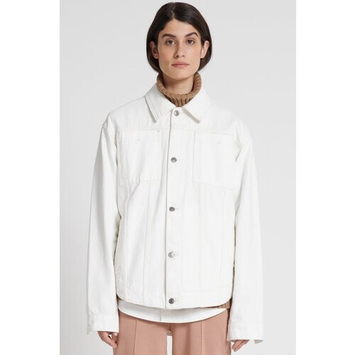 AFORA.WORLD mannen vegan Spijkerjasje Jou Tiger's Eye Gebroken Wit Tweedehands