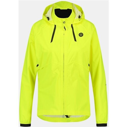 AGU Compact Hi-Vis Commuter Regenjas Dames Geel Tweedehands