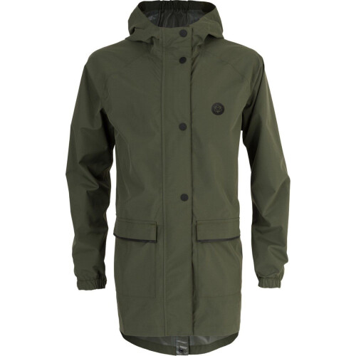 AGU GO Parka Kids - Regenjas Essential - Waterdicht & Ademend - Groen - 140