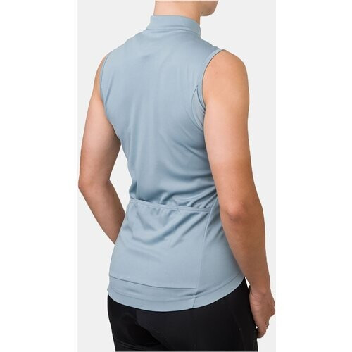 AGU Layered Racertop Essential Fietsshirt Dames Lichtblauw Tweedehands