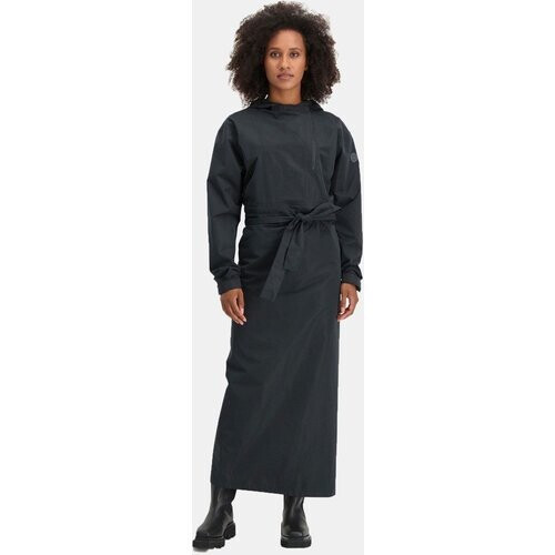 AGU Rain Dress Anorak Urban Outdoor Dames Zwart Tweedehands