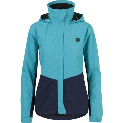 AGU Section Regenjas Essential - Dames - Waterdicht Poray 5000 - Blauw - XS