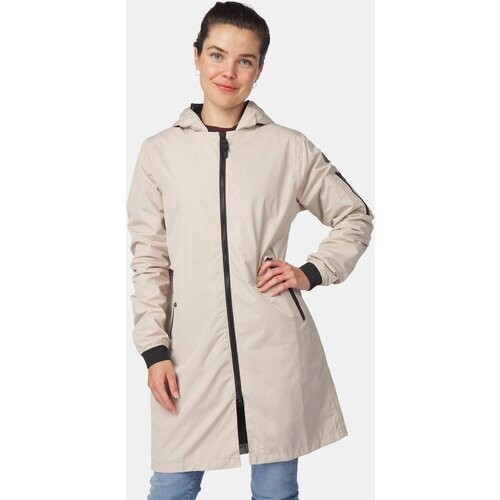 AGU Urban Outdoor Long BomberJacket Dames Lichtgrijs Tweedehands
