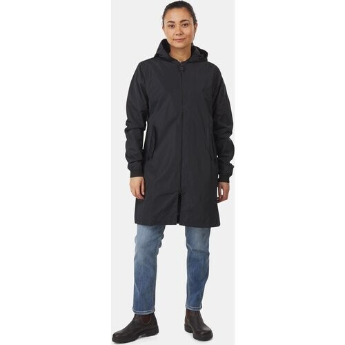 AGU Urban Outdoor Long BomberJacket Dames Zwart Tweedehands