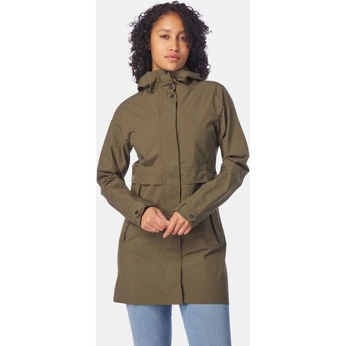 AGU Urban Outdoor Parka Jacket Dames Middenkaki Tweedehands