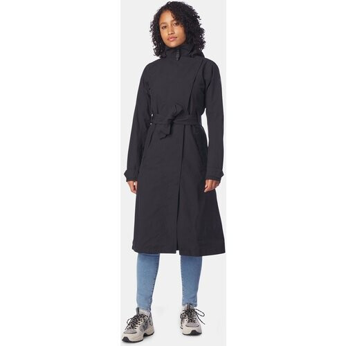 AGU Urban Outdoor Trenchcoat Long Dames Zwart Tweedehands
