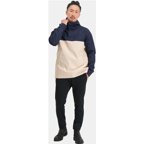 AGU Winter Rain Anorak Urban Outdoor Marineblauw/Gebroken Wit Tweedehands