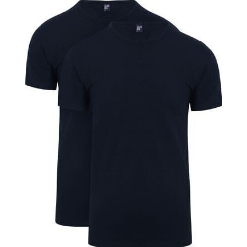 Alan Red Ottawa T-shirt Stretch Navy (2Pack) Tweedehands