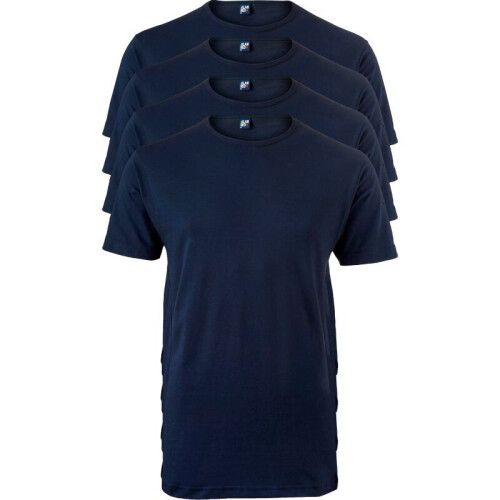 Alan Red Ottawa T-Shirts - O-Hals Shirt - Blauw - Maat XXL - (4-Pack) Tweedehands