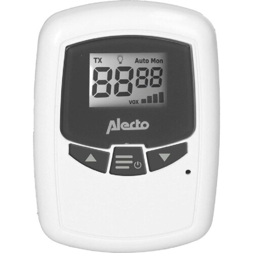 Alecto Babyfoonuitbreiding - DBX-80BU - Extra babyunit Alecto Babyfoon DBX-80 en DBX80BK - Wit
