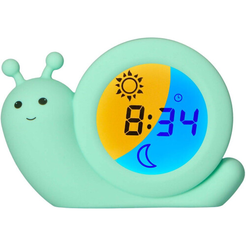 Alecto Baby BC110GN SIMON - Slaaptrainer - Nachtlampje - Draadloos - Mint Groen