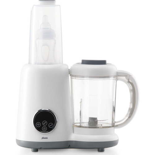 Alecto BFP-66 - 5-in-1 Babyvoeding Blender - Stomen Pureren Steriliseren - Wit