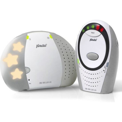 Alecto DB-85 Grijs - Full Eco DECT Babyfoon Tweedehands