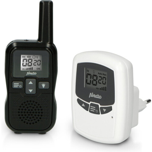 Alecto DBX80BK - Babyfoon met groot bereik tot 3km - Zwart Tweedehands