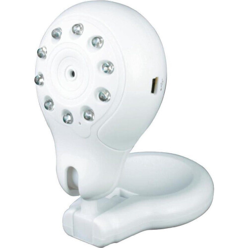 Alecto DVM-92 - Camera - Infrarood nachtverlichting - Wit