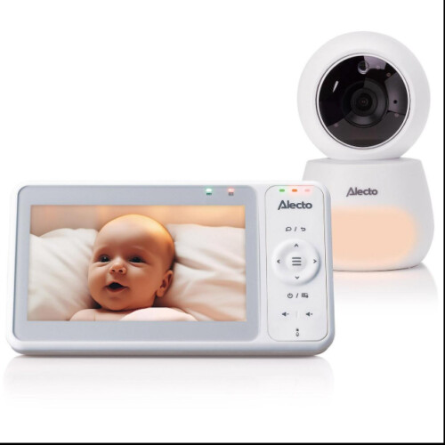Alecto DVM2050C - Extra camera voor de Alecto DVM2050 Babyfoon - Uit te breiden tot 4 camera's - Wit