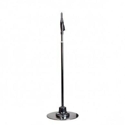 Alecto MS-350 - Retro microfoonstatief - Chromen standaard