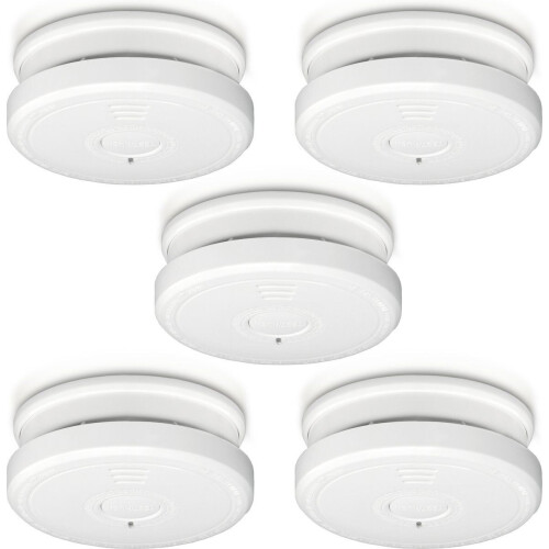Alecto SA20 5X - Rookmelder - 10 jaar sensor - EN14604 - 5 stuks
