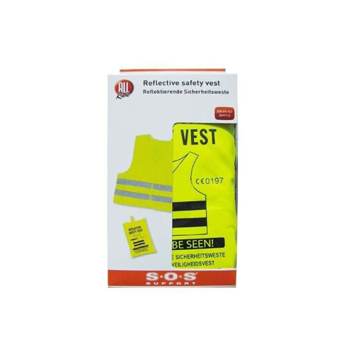 All Ride - Veiligheidsvest geel - Gereedschapscombiset - nylon Tweedehands