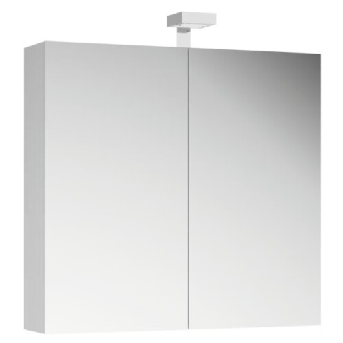 Allibert Spiegelkast 80 cm - LED Verlichting - Glanzend Wit