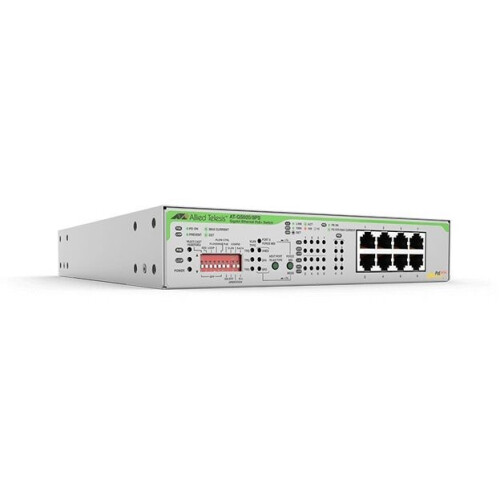 Allied Telesis AT-GS920/8PS - Gigabit Switch - 8x PoE+ 62W