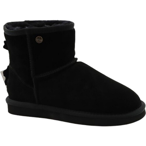 Alpacas Footwear dames laarzen - suède - 100% lamswol - zwart - maat 49