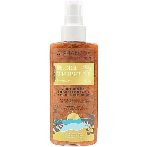 Alphanova Sun BIO Glittering Dry Oil Spray Tweedehands